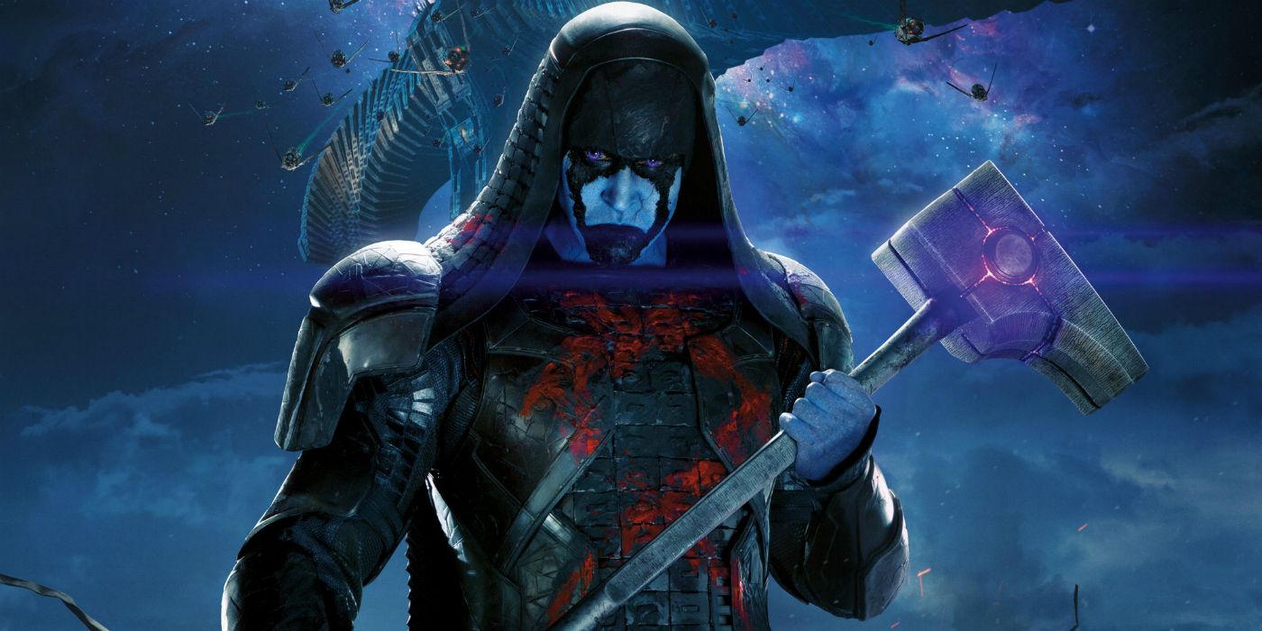 Ronan With His Cosmic-Rod - Guardians Of The Galaxy