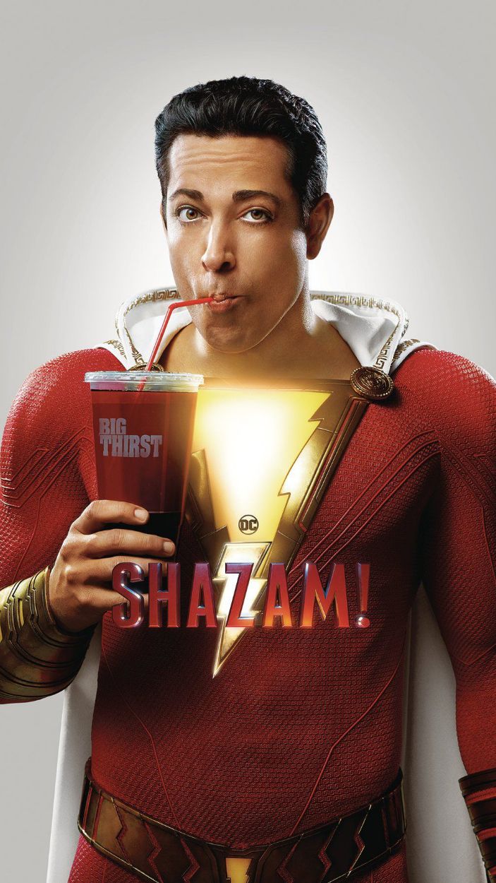 Shazam! Big Thirst Teaser Poster