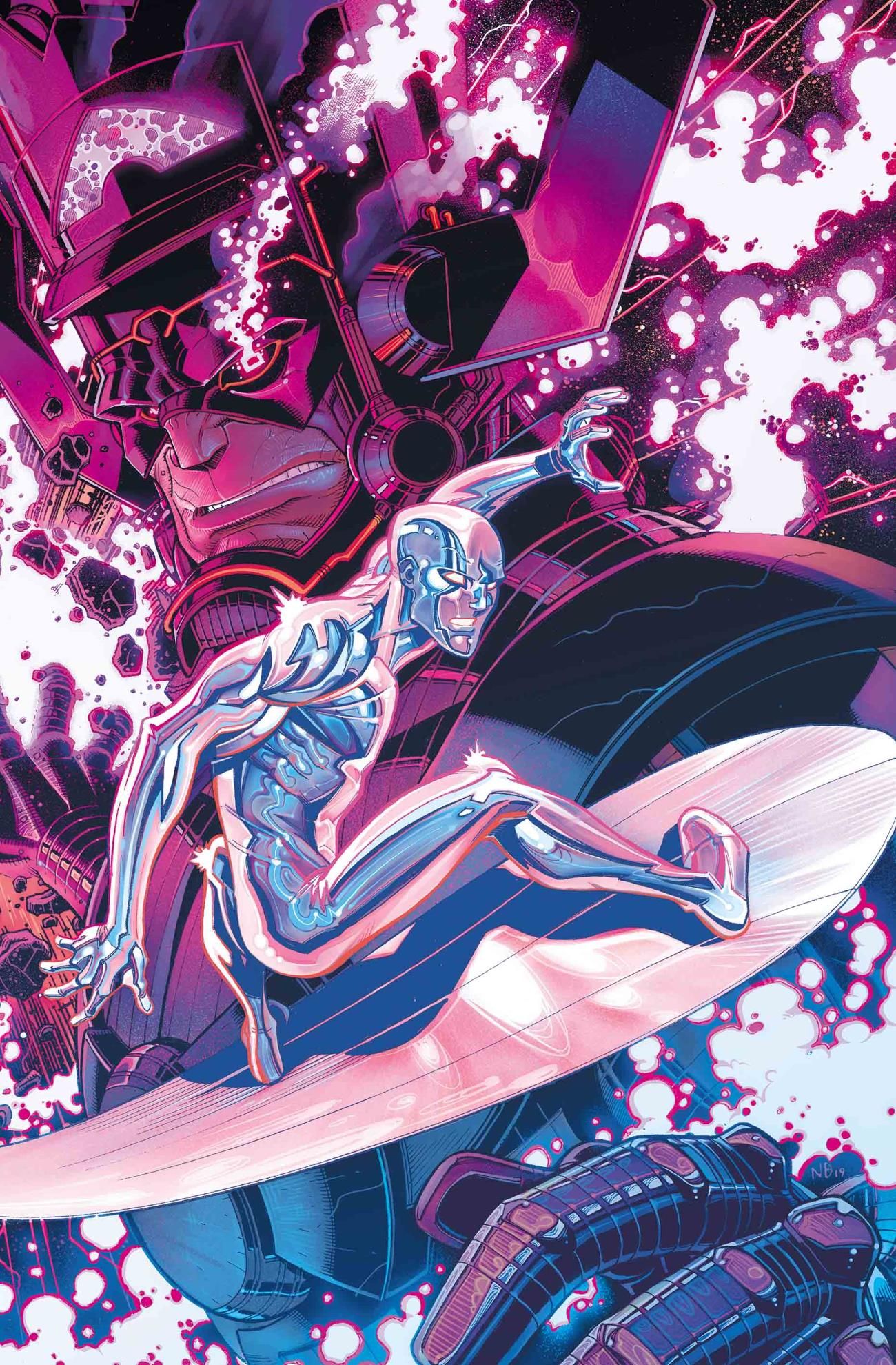 Silver Surfer Black New Comic Cover