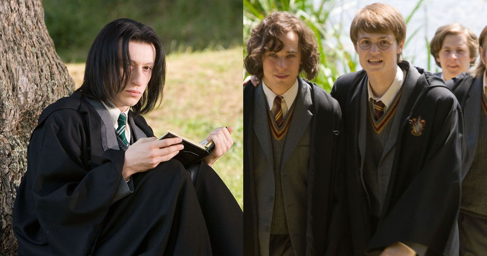 James Potter, bộ tứ đạo tặc và Snape 