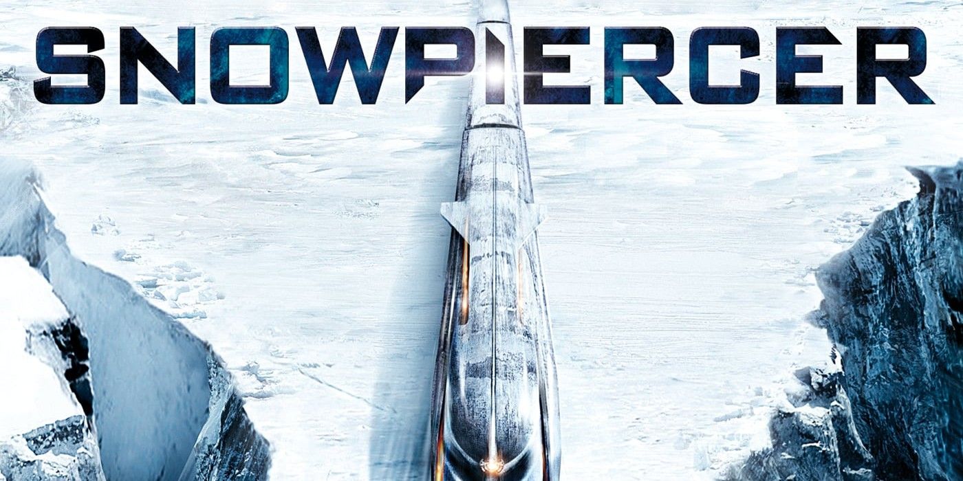Snowpiercer movie title banner