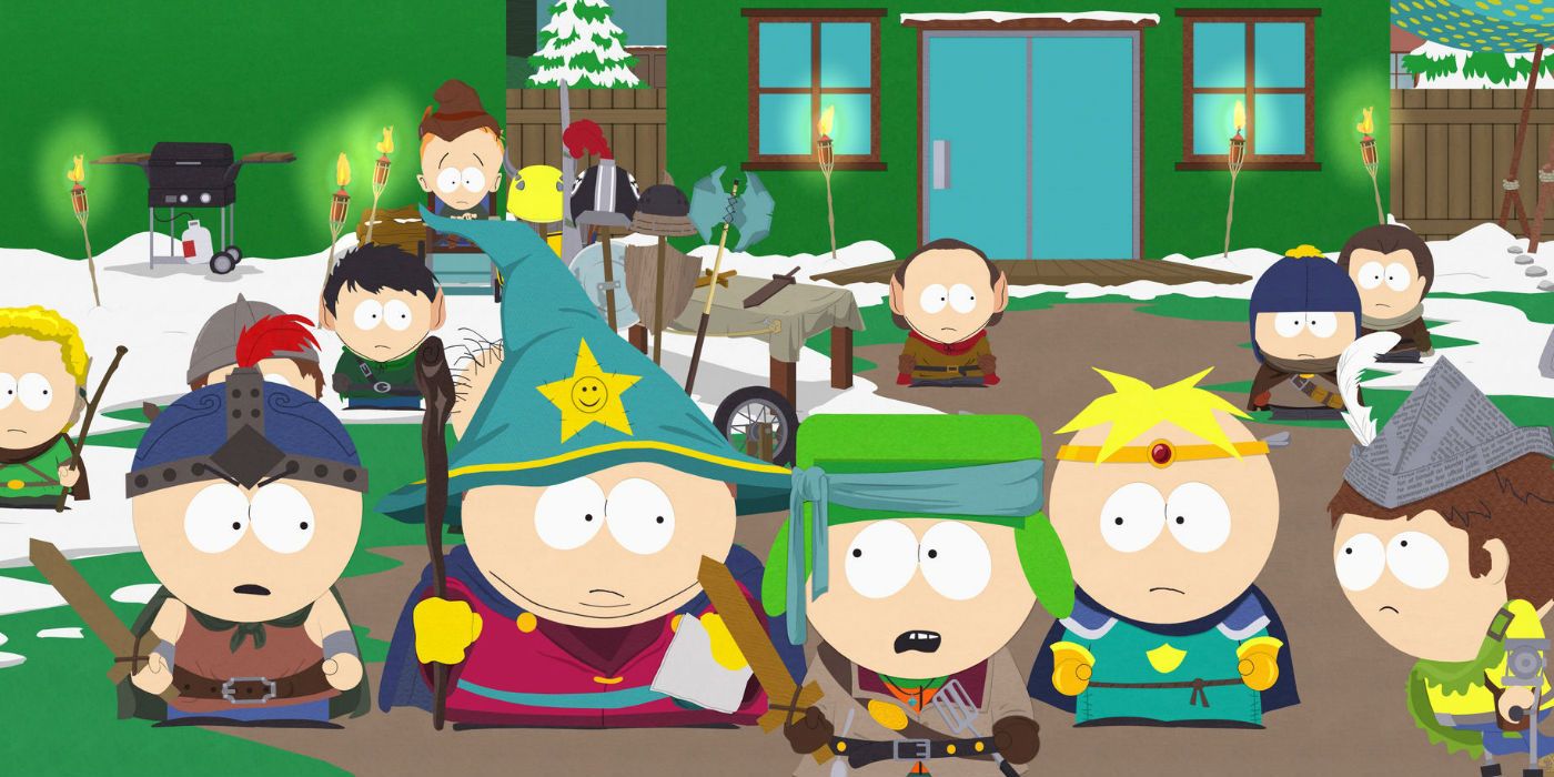 The gang dressed up in Game of Thrones garb in South Park