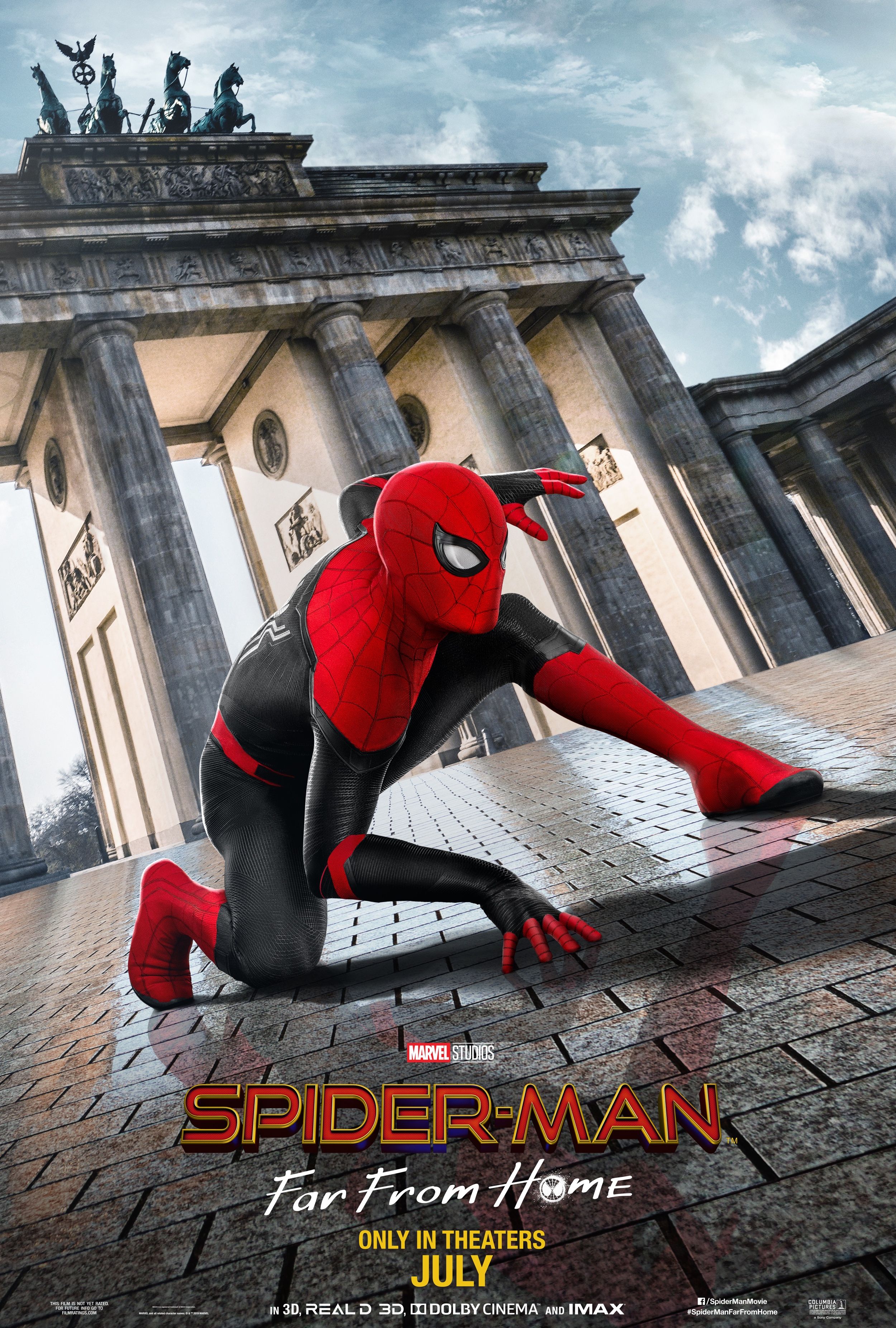 Spider-Man Far From Home Berlin Poster