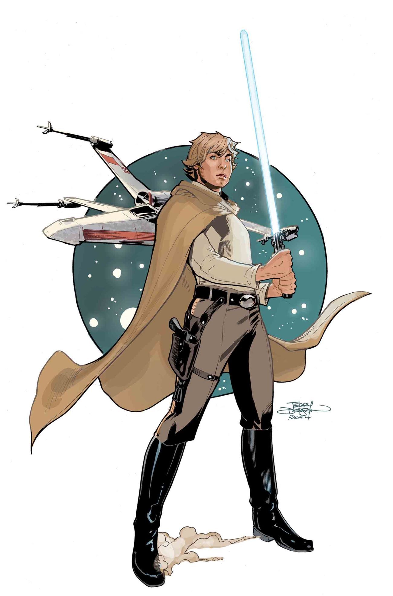 Star Wars Age Rebellion Luke Skywalker Comic