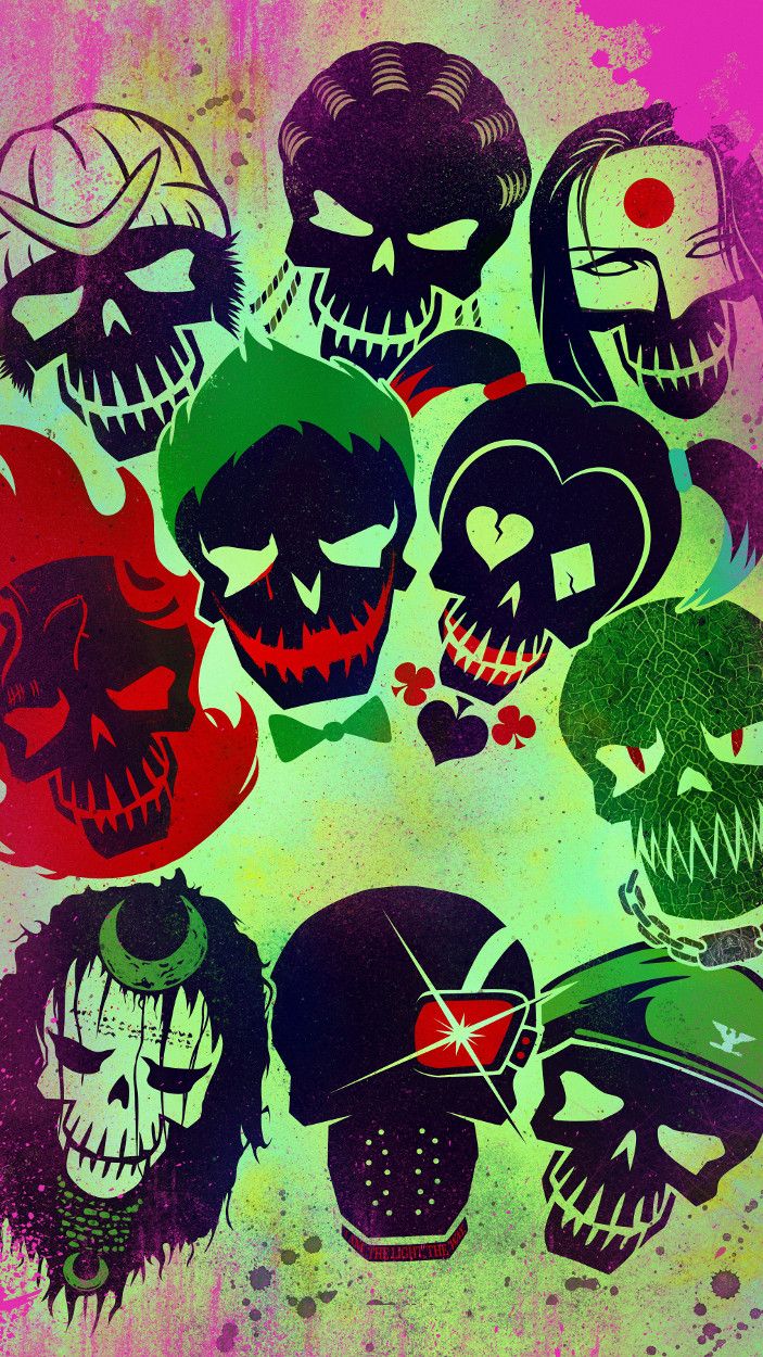 Suicide Squad graphic movie poster