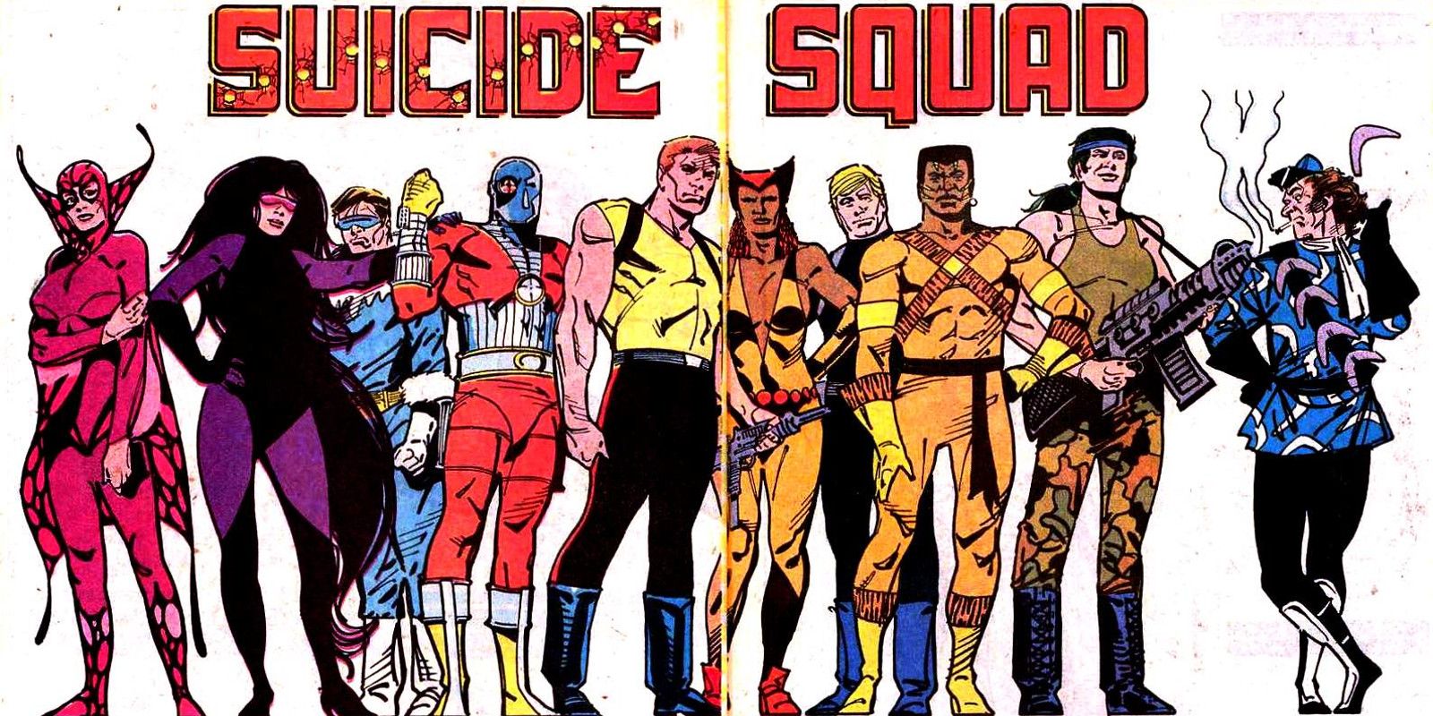 Suicide Squad from 1980s Comic Books