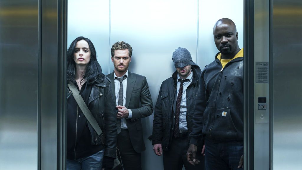 The Defenders Cast Elevator