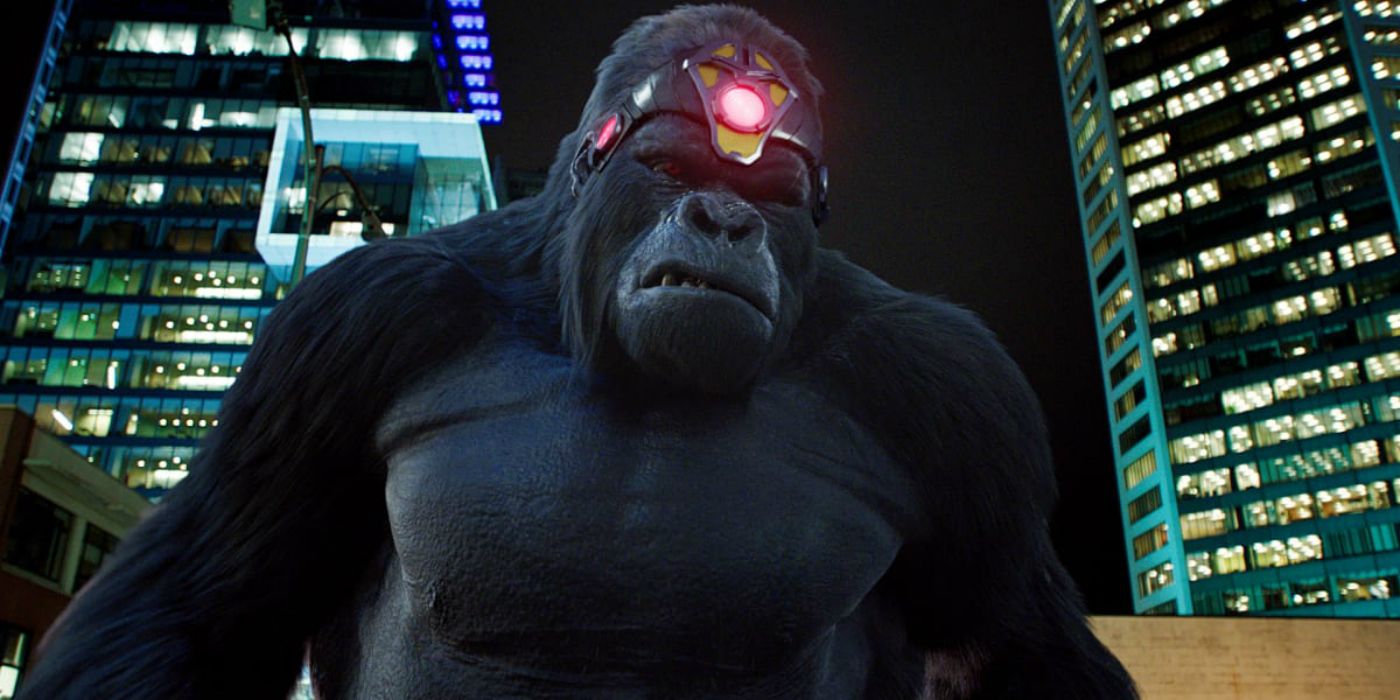 Gorilla Grodd terrorizes the city in The Flash