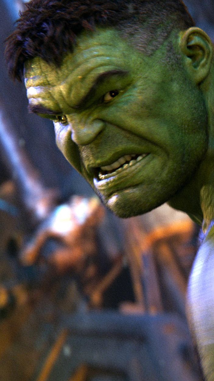 The Hulk in Avengers: Infinity War