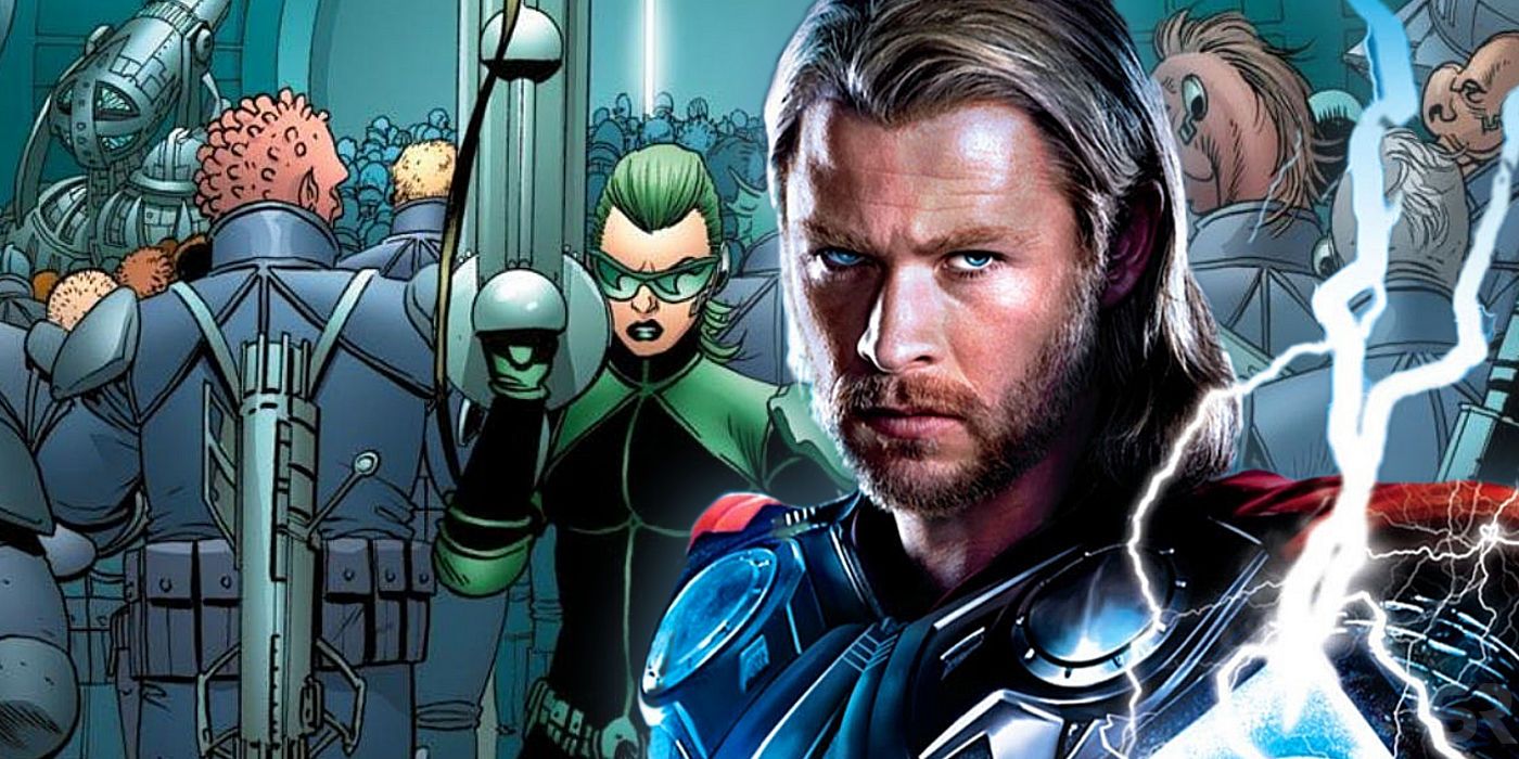 Thor and Marvel SWORD Organization