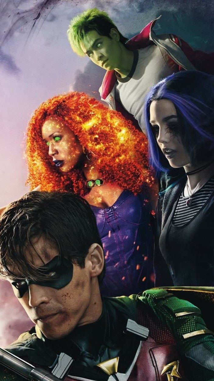 Titans Netflix Poster Vertical