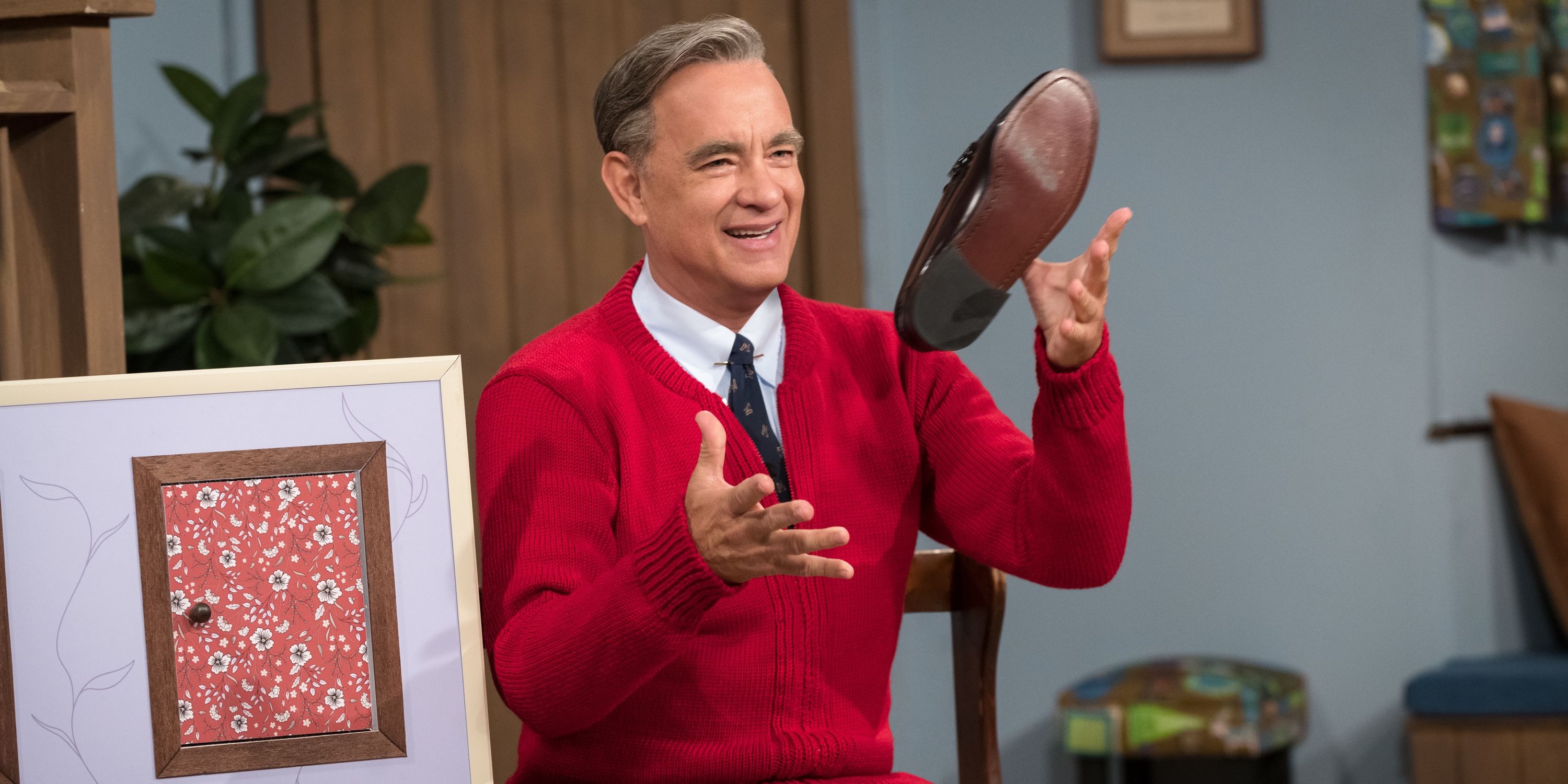 Tom Hanks as Fred Rogers in A Beautiful Day in the Neighborhood cropped