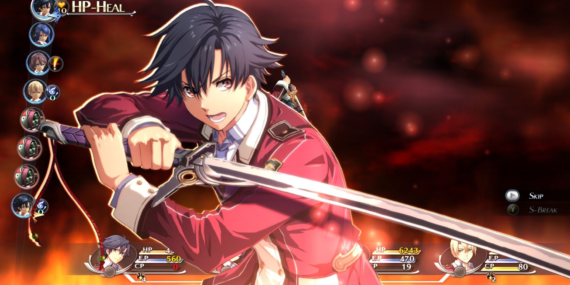 Trails of Cold Steel Character Stats