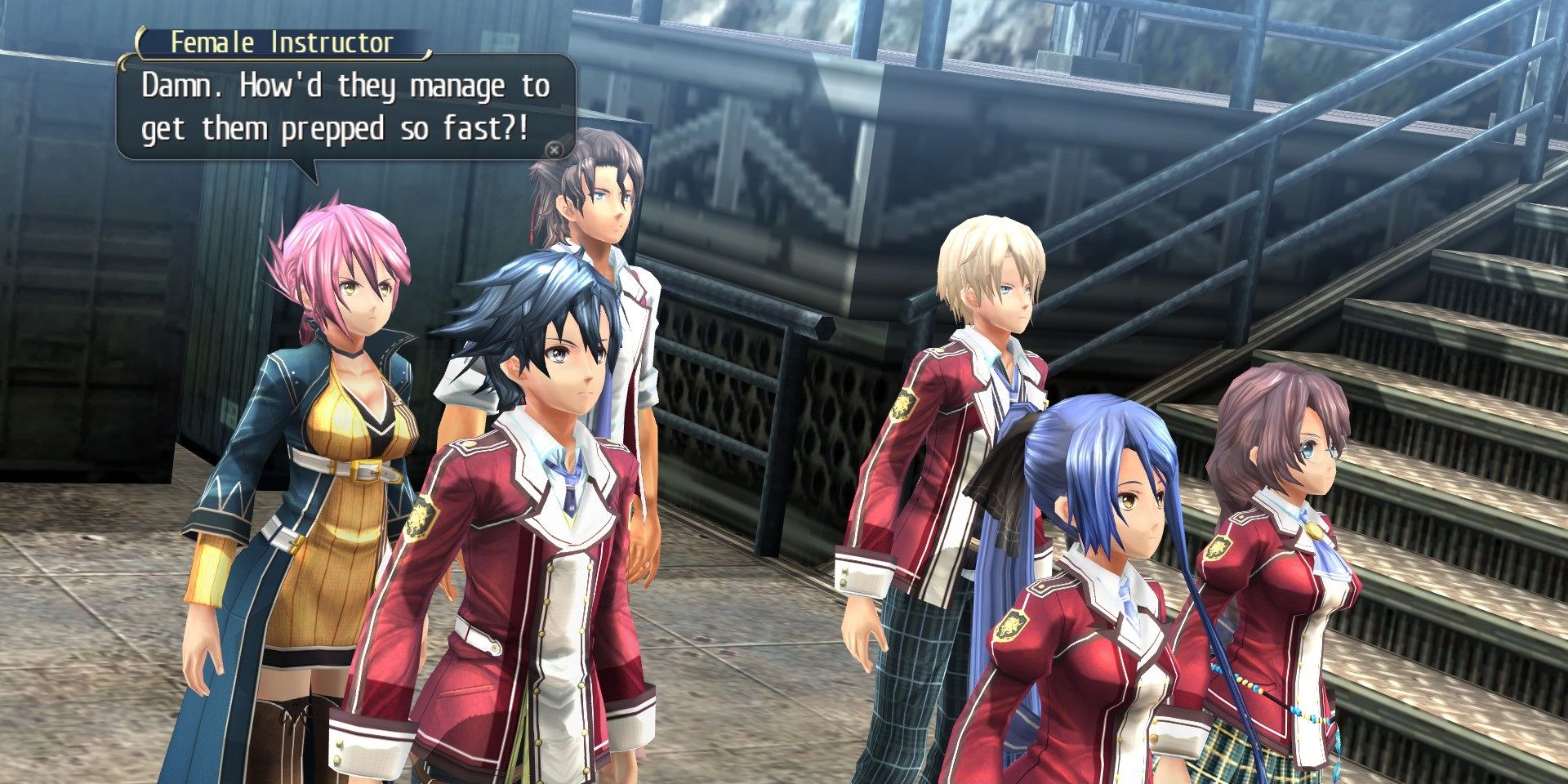 Trails of Cold Steel Class Screenshot