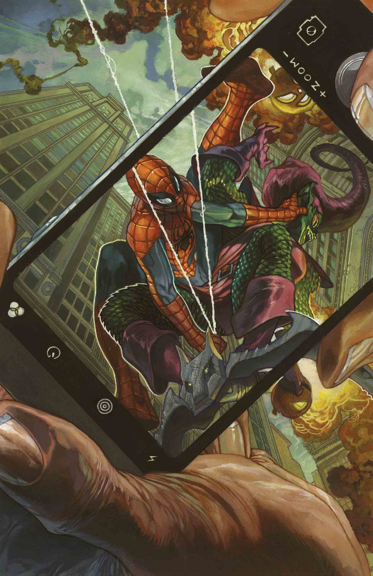 Venom Spider-Man Goblin Variant Cover