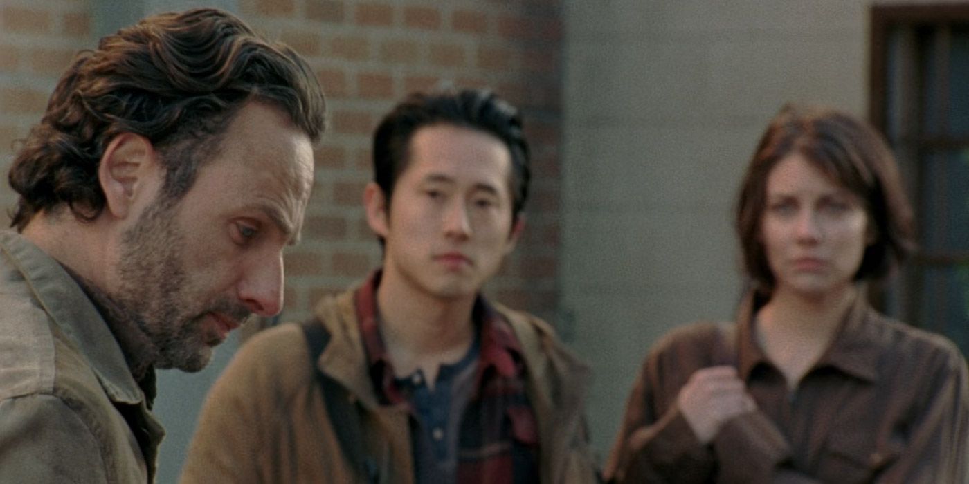 Rick apologizes in The Walking Dead