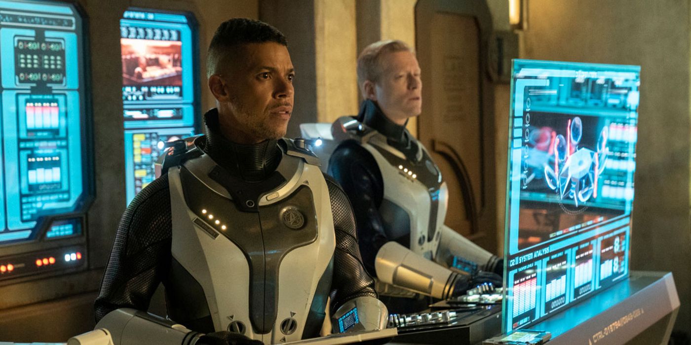 Culber and Stamets on Star Trek Discovery