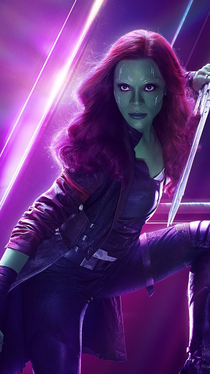 Gamora Avengers: Endame poster