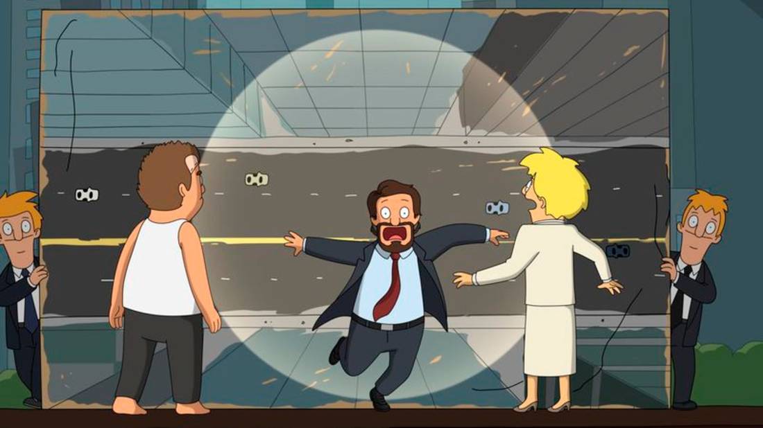 Gene's musical of Die Hard in Bob's Burgers