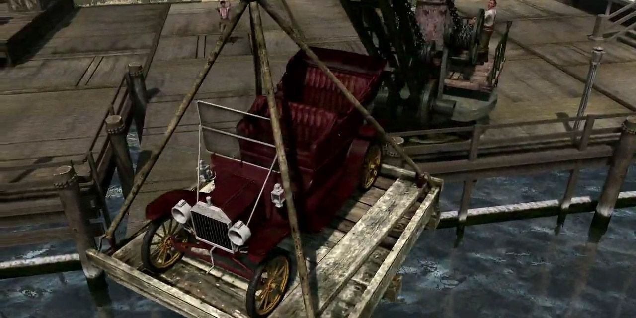 A car in Red Dead Redemption 2