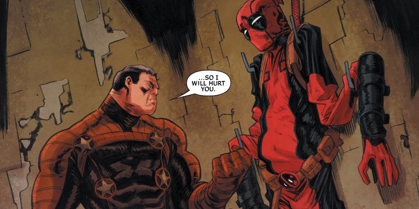 Good Night tortures Deadpool in the comics