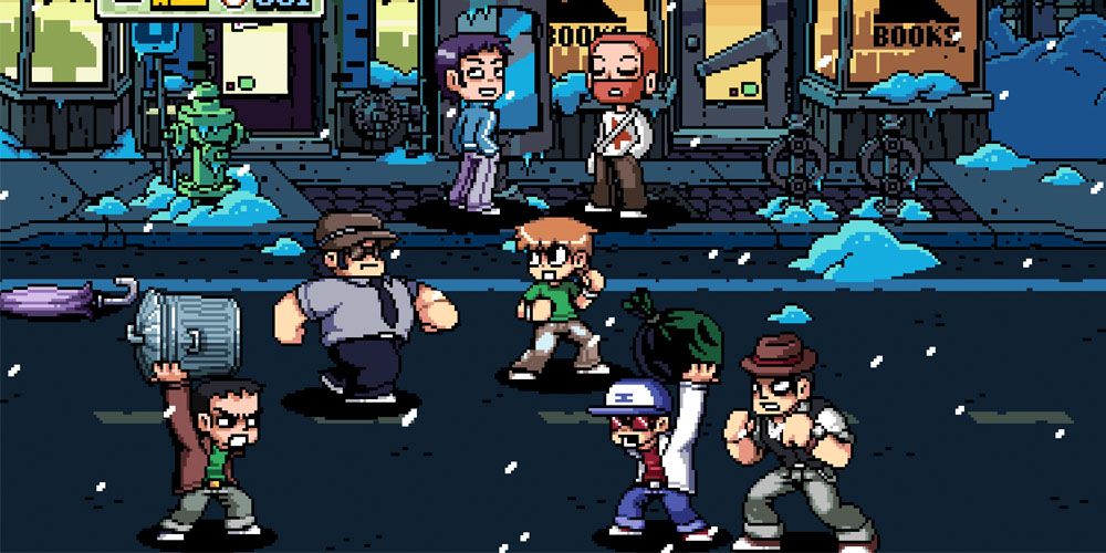 scott pilgrim vs the world beat em up