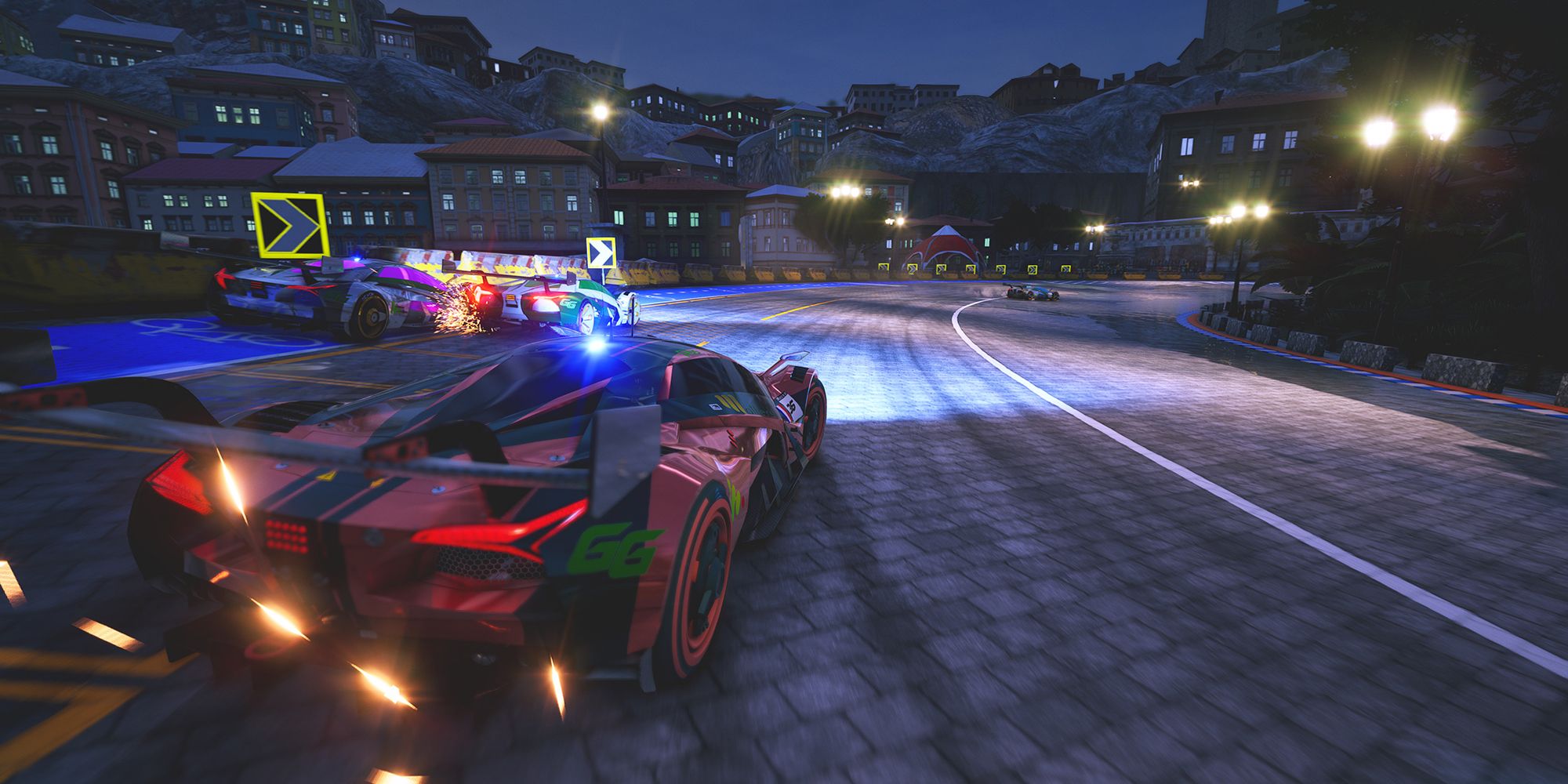 xenon racer night race