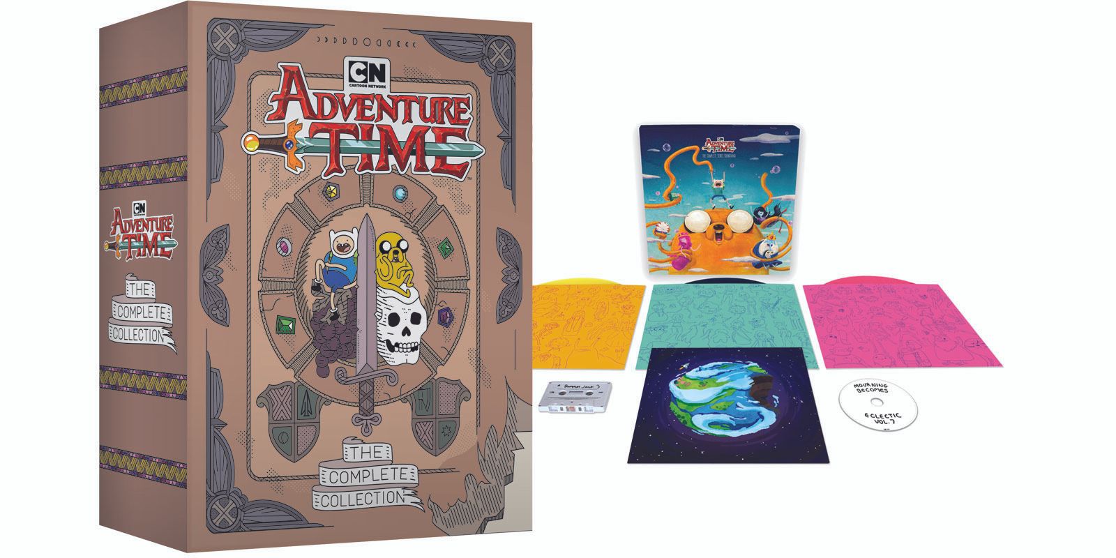 mens dukke Automatisk Adventure Time Complete Series Box Set + Soundtrack Release Details