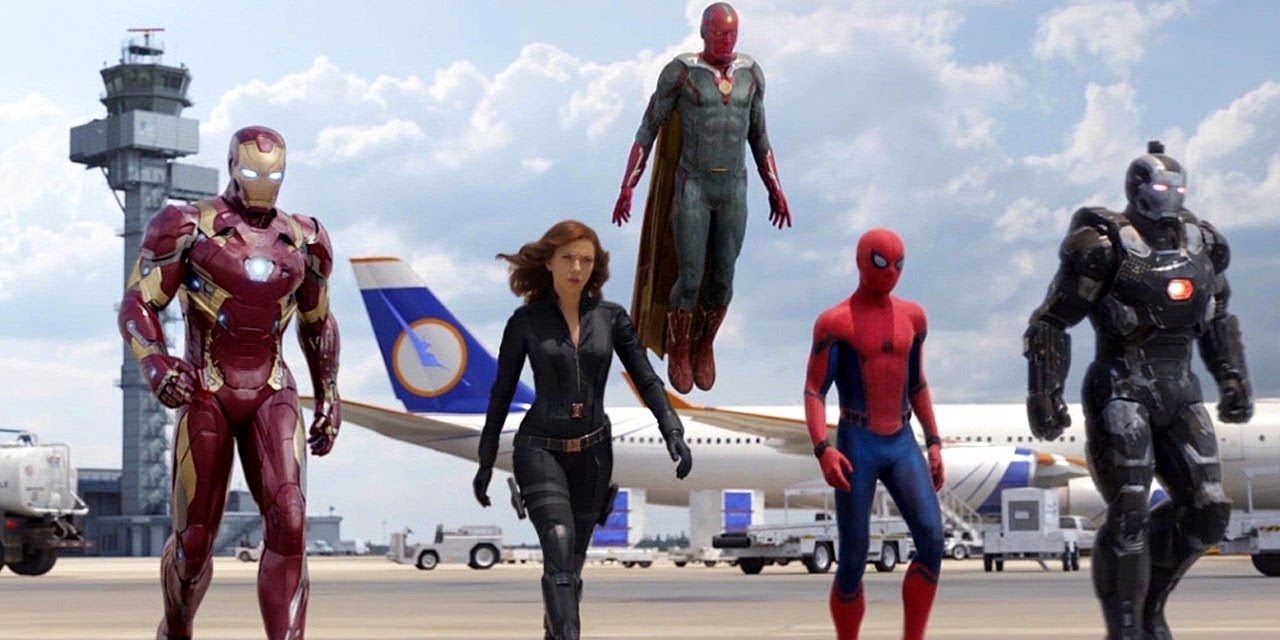 Team Iron Man heads into battle in Captain America Civil War
