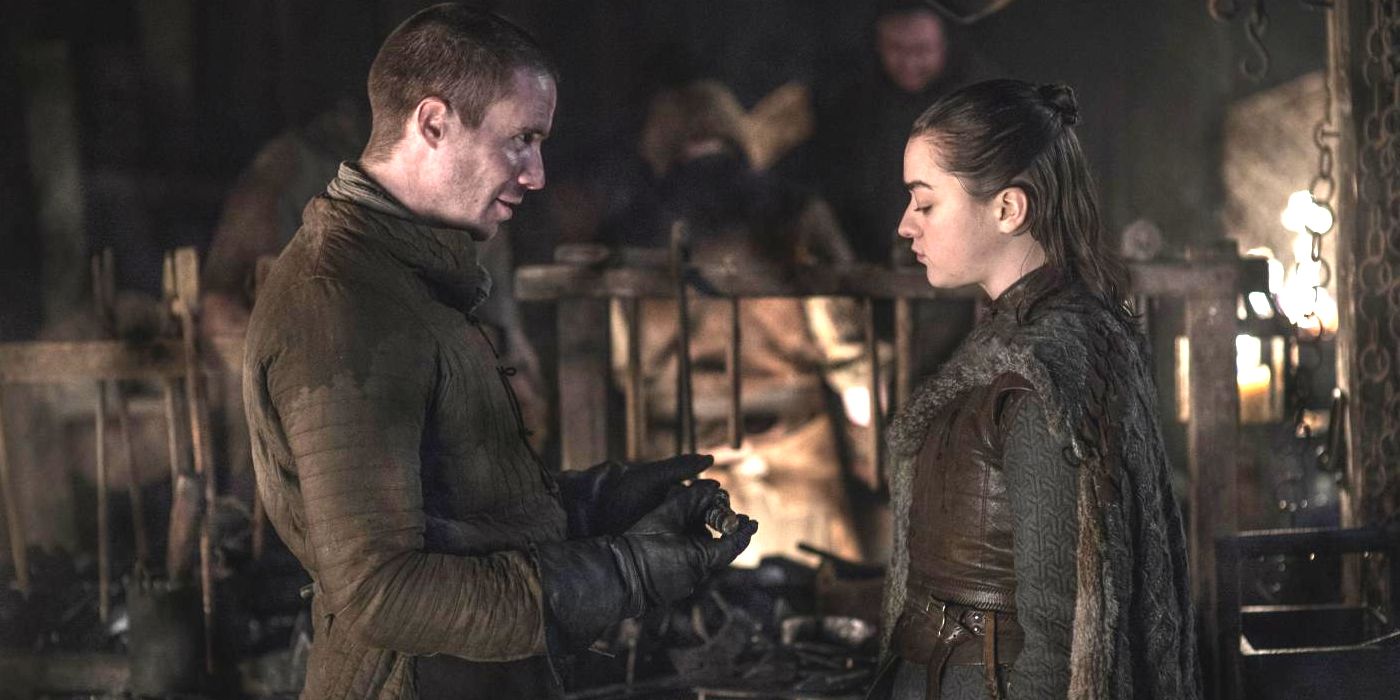 Arya and Gendry reunite in Game of Thrones