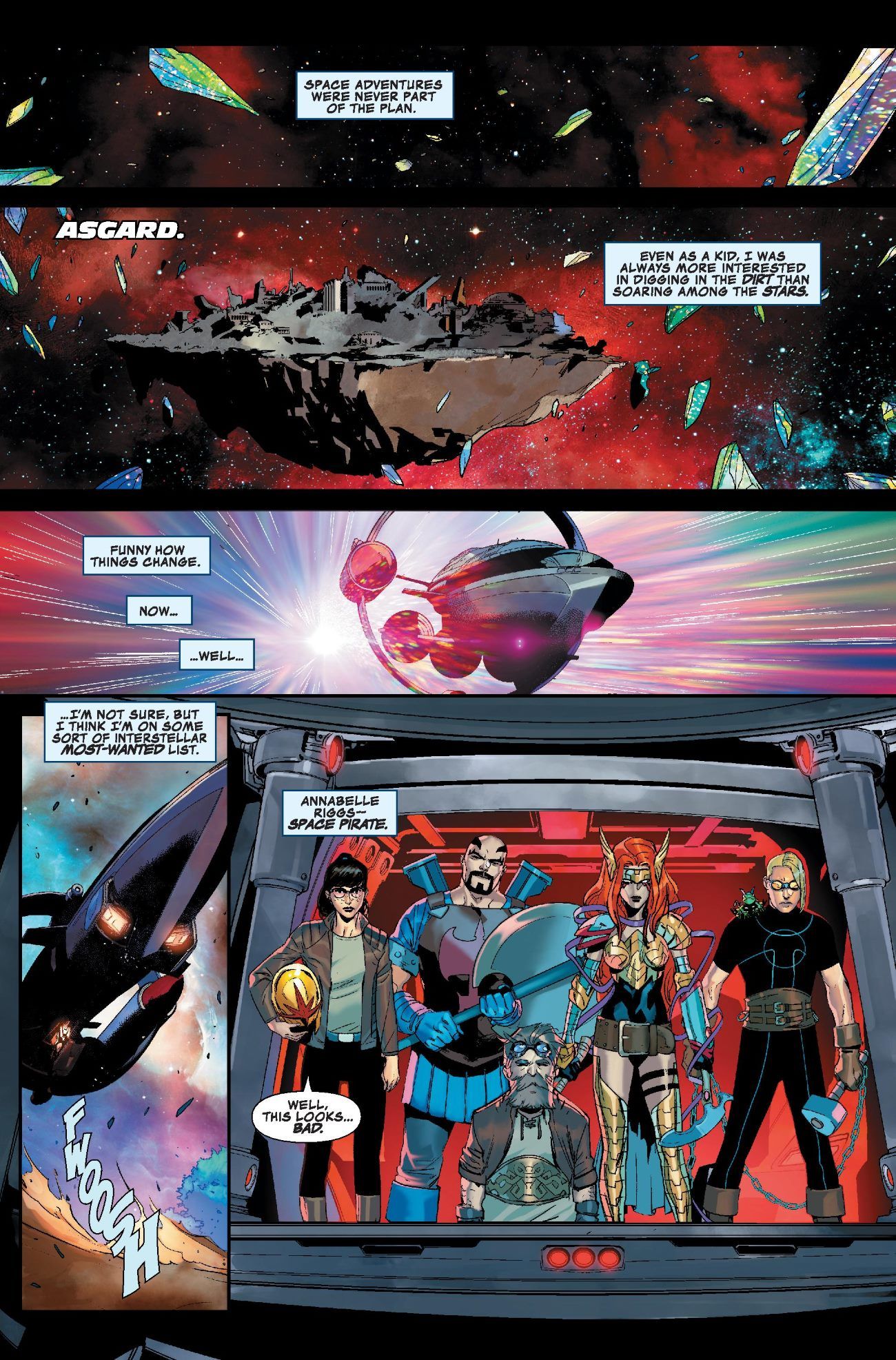 Asgardians of the Galaxy Preview Page 1