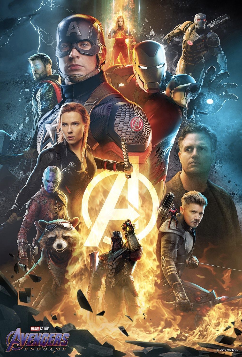 Avengers Endgame Atom BossLogic Poster