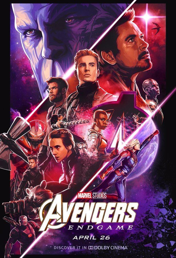 Avengers Endgame Dolby Poster