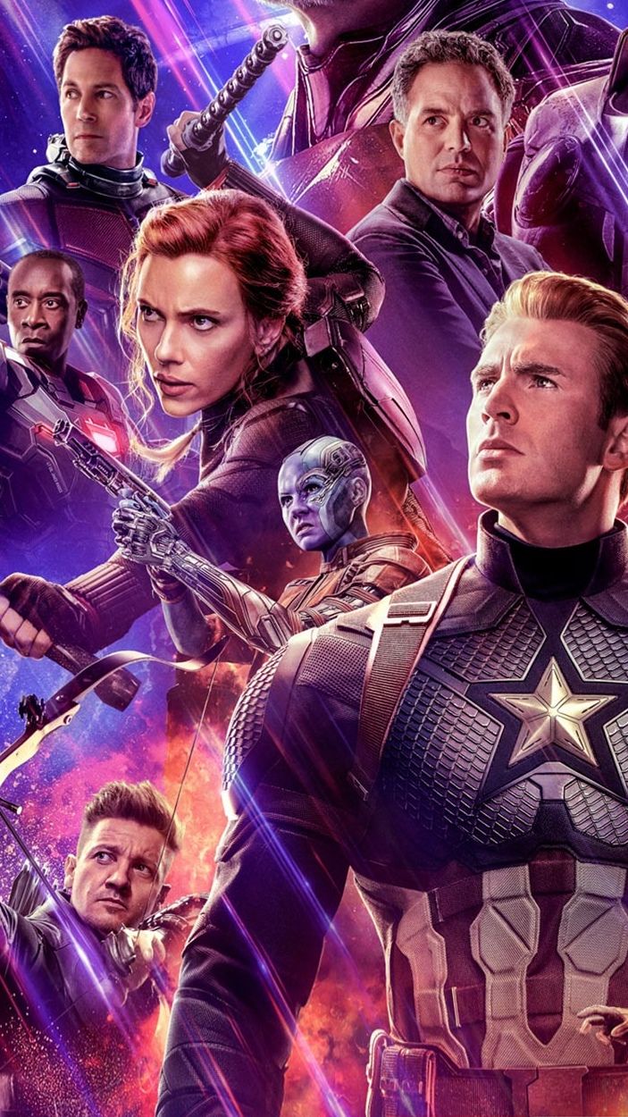 Avengers Endgame Poster Cap Nat Vertical
