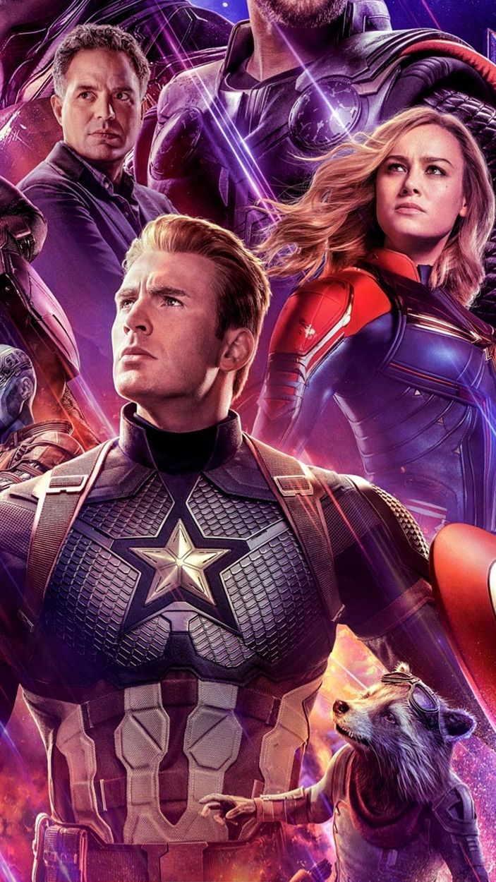 Avengers Endgame Poster Captains Vertical