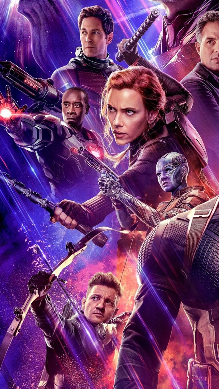 Avengers Endgame Poster Left Vertical