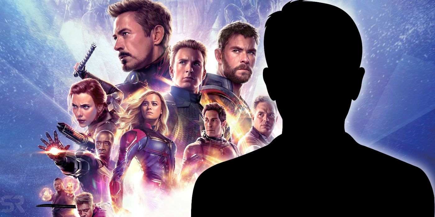 Avengers Endgame Poster With Silhouette