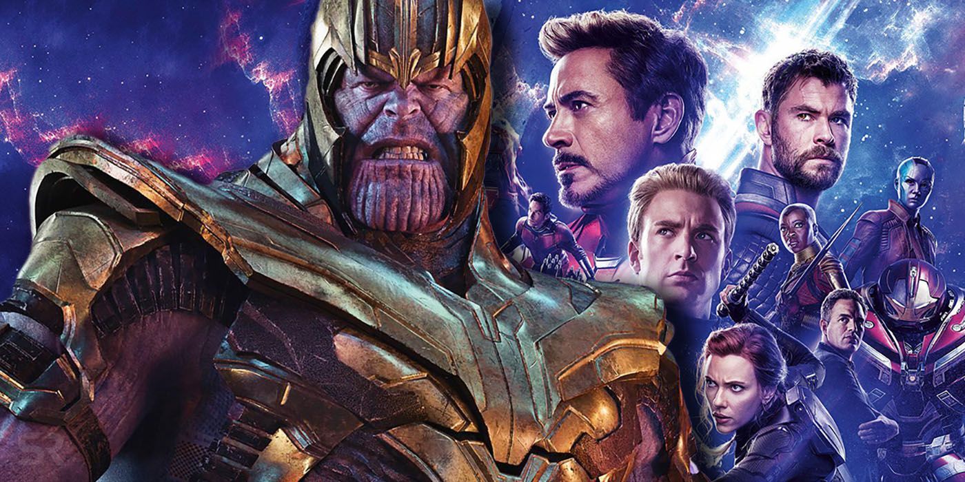 Avengers Endgame Thanos and the Avengers