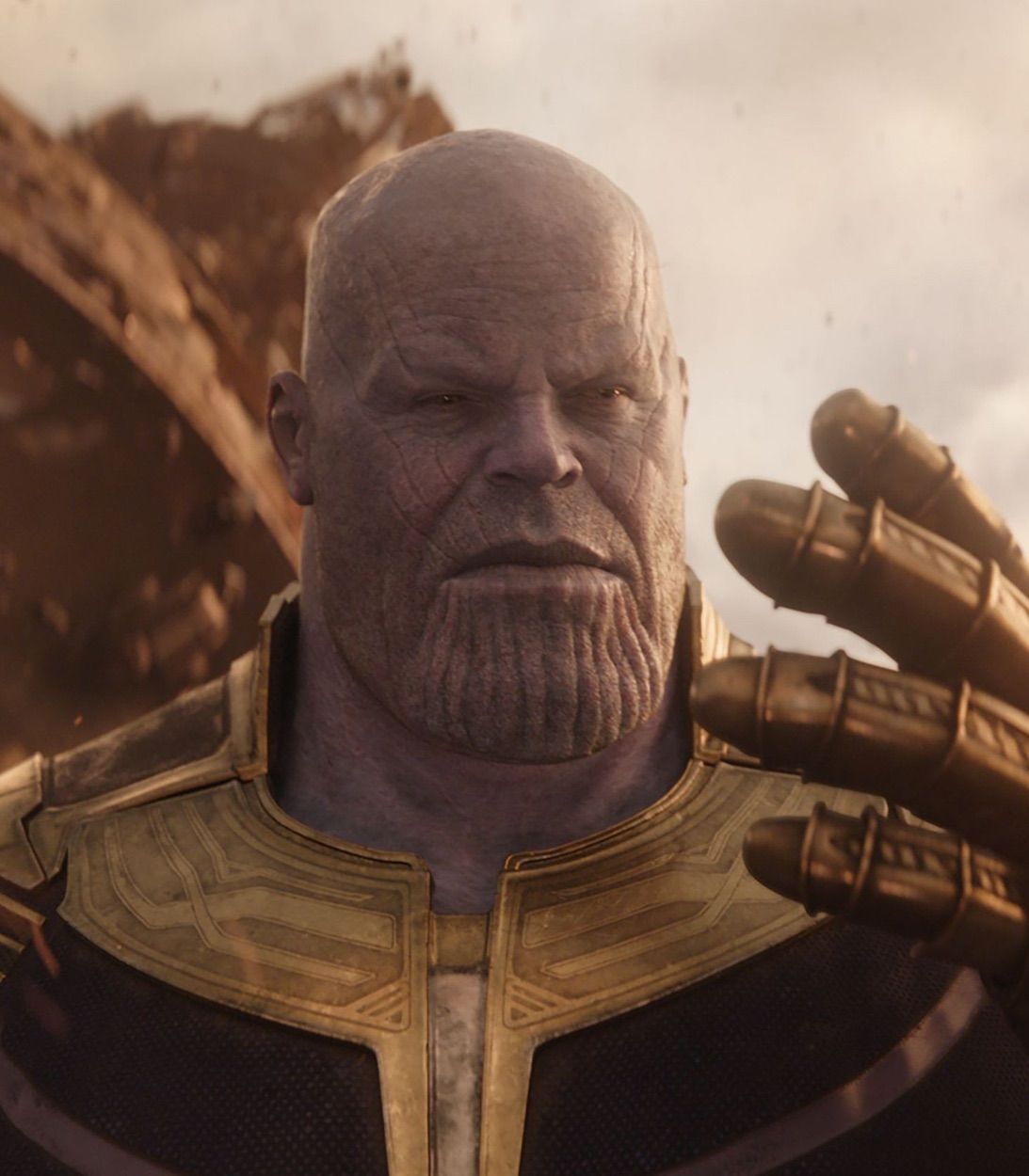 Avengers Infinity War Thanos Titan Vertical