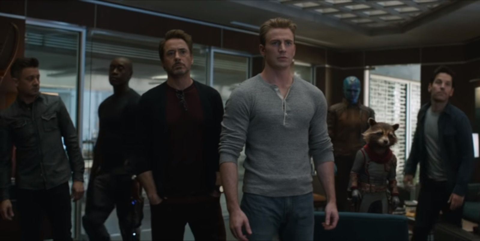 Avengers Team Out of Costume Avengers Endgame Trailer 3