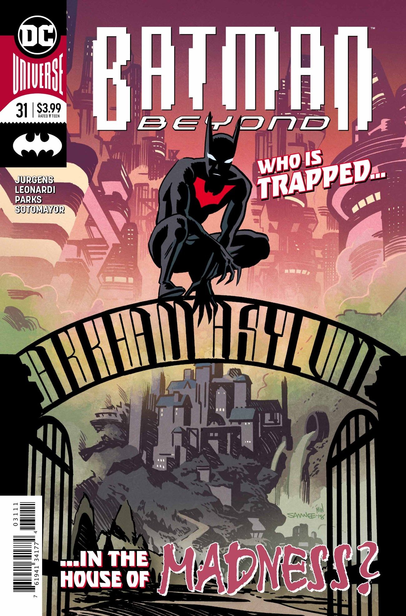 Batman Beyond 31 Cover