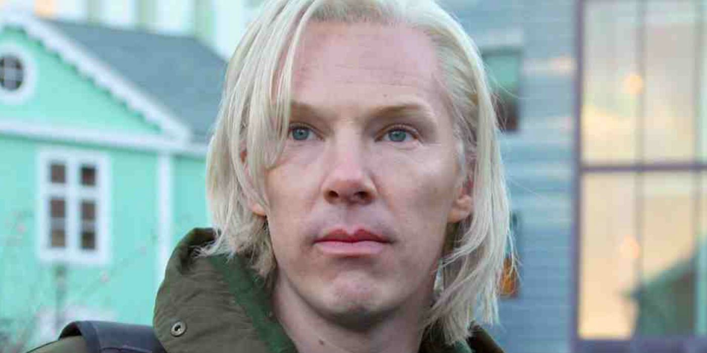 Benedict Cumberbatch as Julian Assange in The Fifth Estate