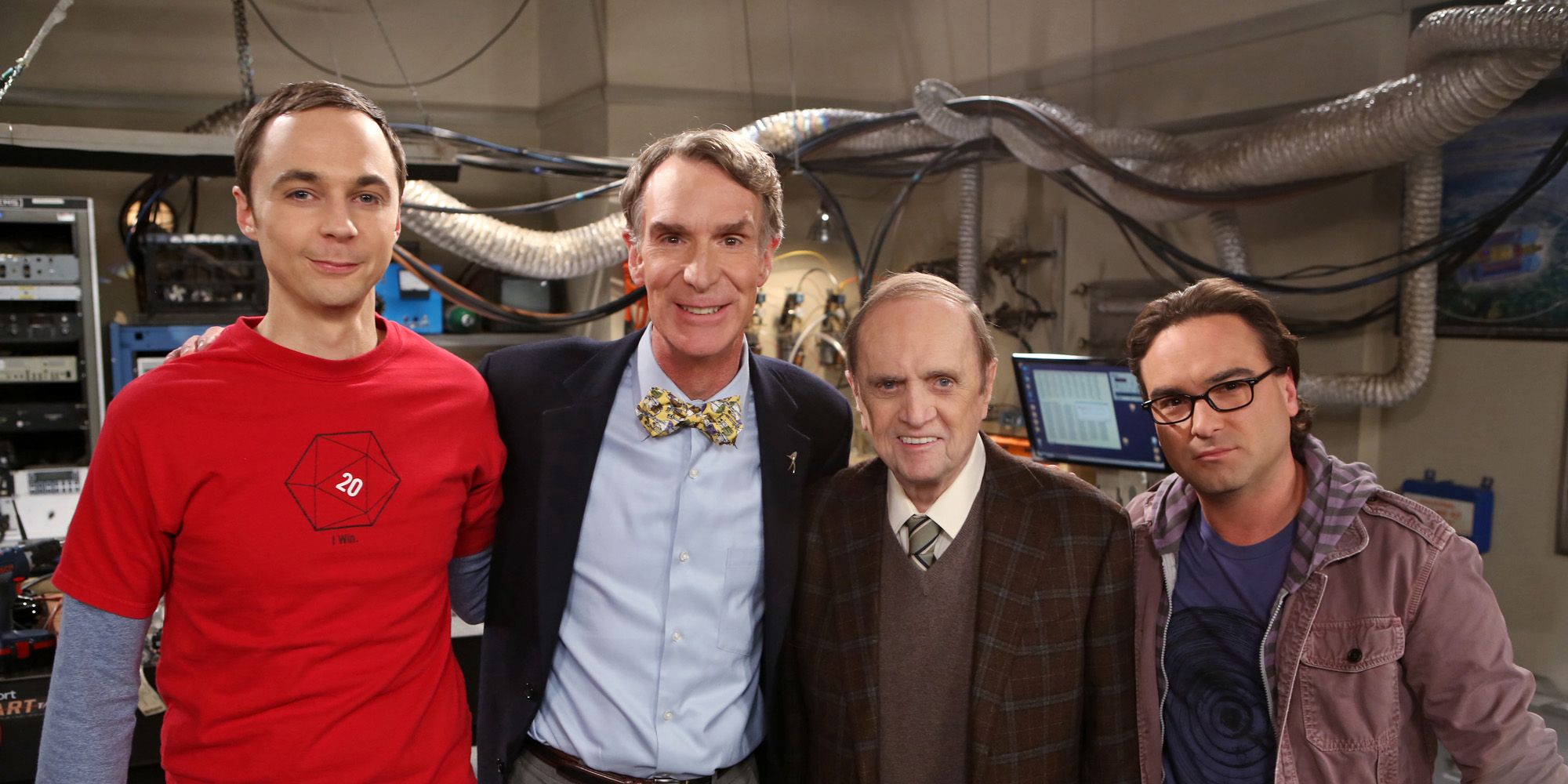 Bill Nye's cameo on The Big Bang Theory.