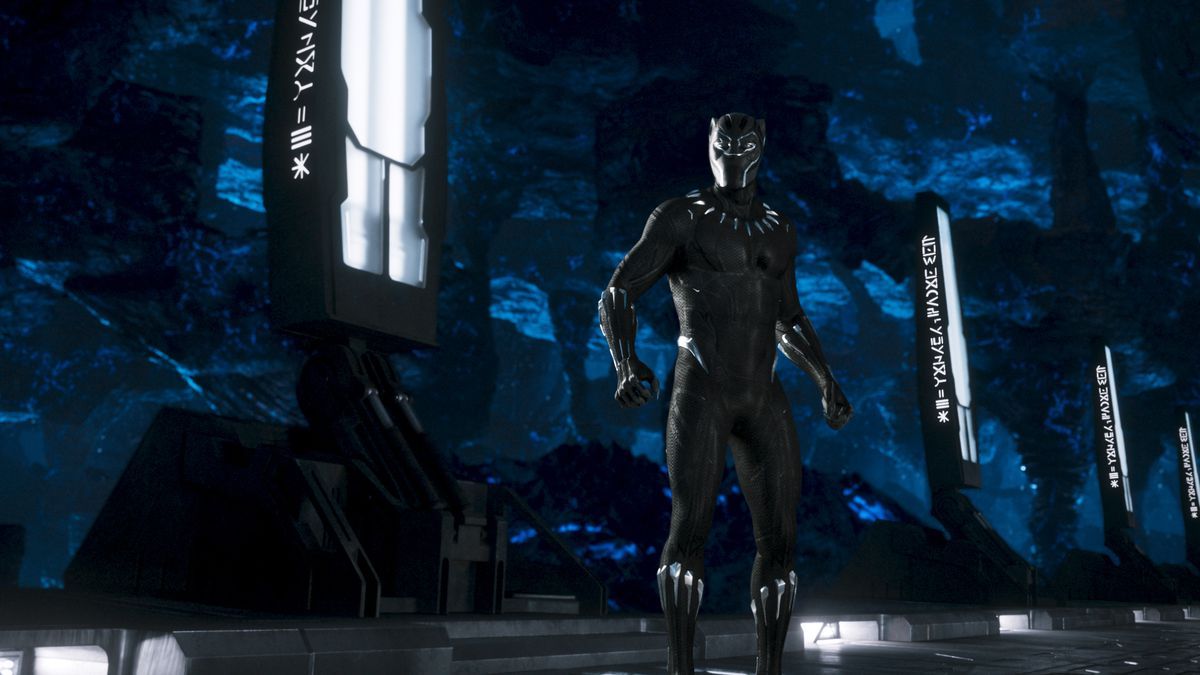Black Panther on a rail from Black Panther