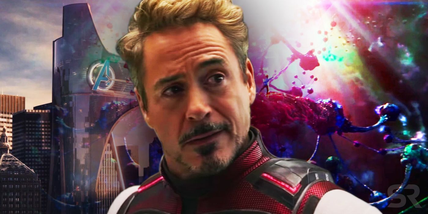 Blond Tony Stark in Avengers Endgame