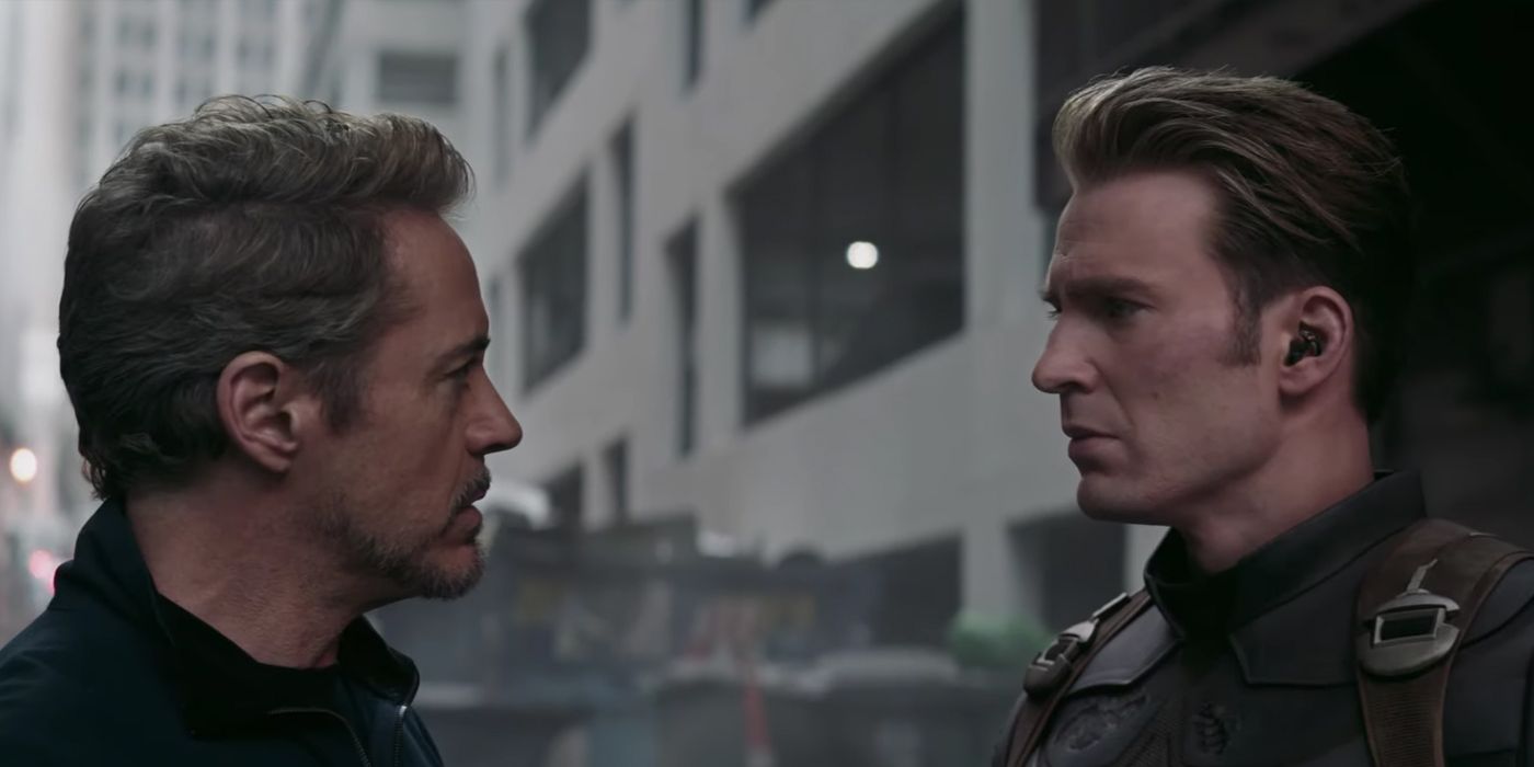 Tony talks to Steve in Avengers Endgame