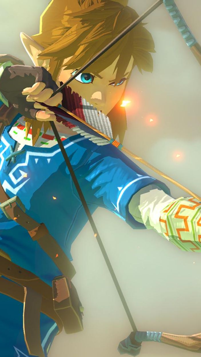 Breath of the Wild Link Bow Vertical