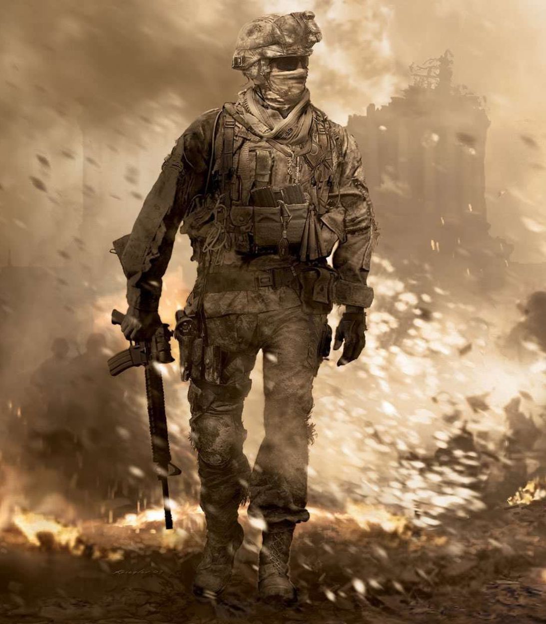 Call of Duty Modern Warfare Soldier Vertical TLDR