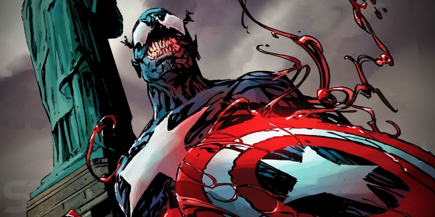 Captain America in Absolute Carnage Variant