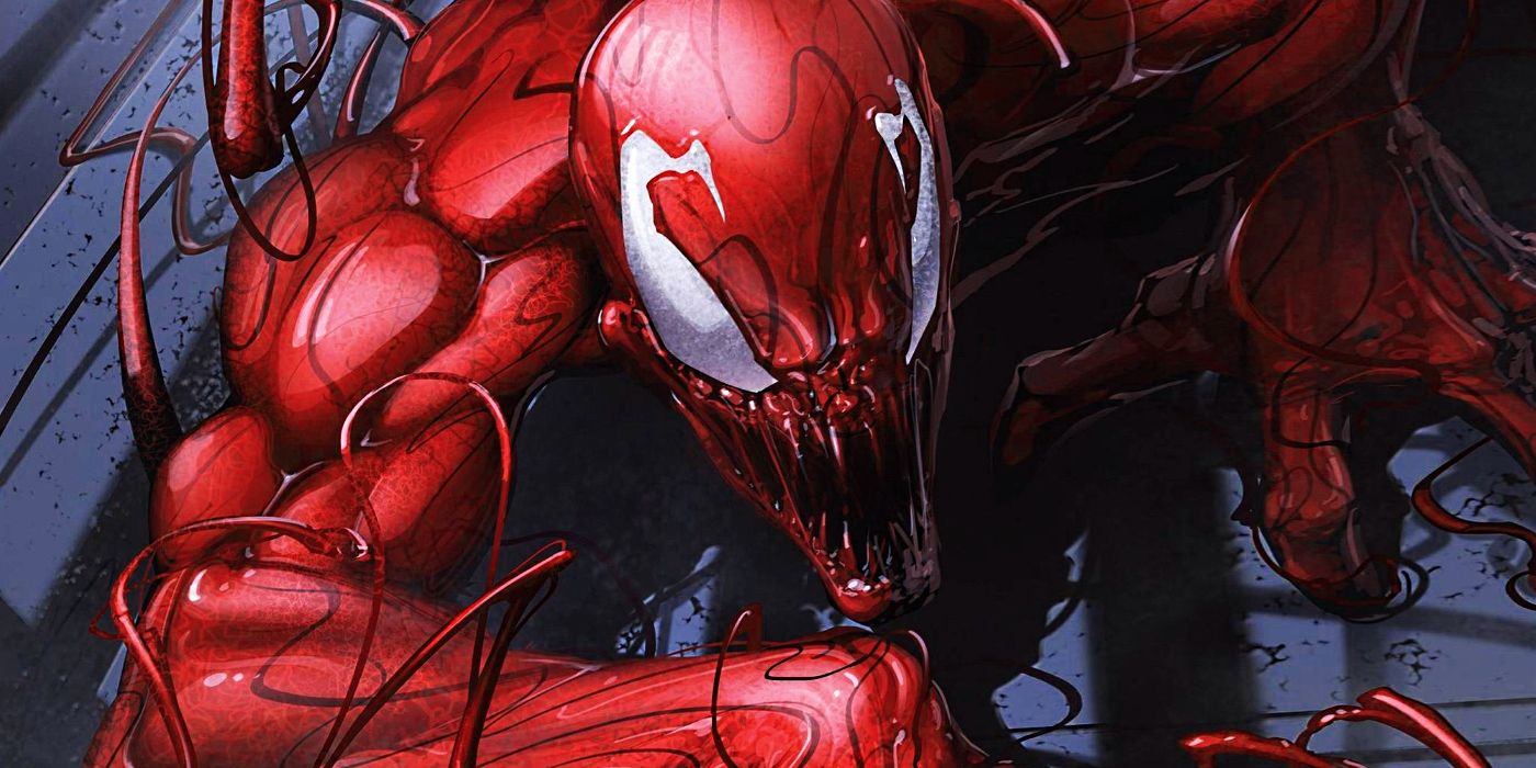 Carnage Comic Cover Wall Crawling